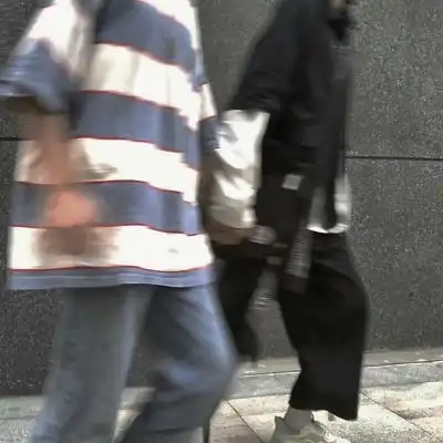 念七小清新部位ins情侣头像