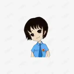 检察官卡通头像图