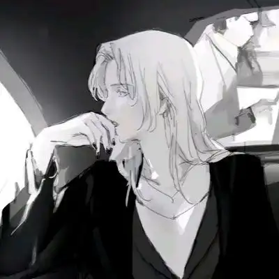 港风情侣头像一男一女情