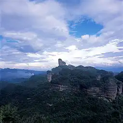 老君山情侣头像丹霞地貌