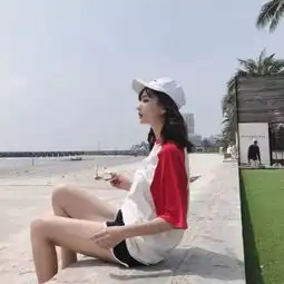 海边时尚女生个性头像美好的事物