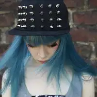 彩色头发原宿风qq女生头像非主流潮女必备