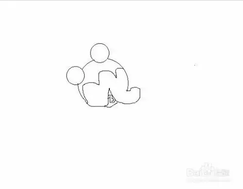卡通米老鼠头像手绘画法