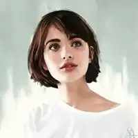 板绘女生头像气质温文尔雅,温柔可人微信头像图片大全