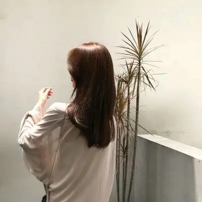 qq头像女背影手绘男