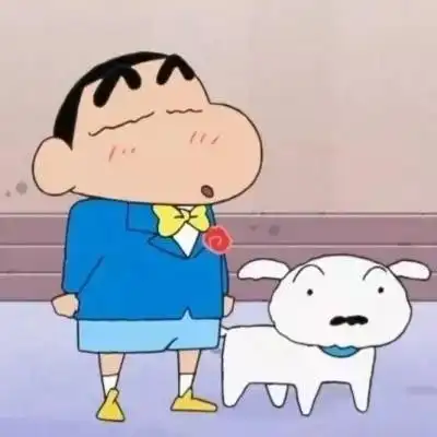 蜡笔小新情侣头像一对男女两张最萌情侣头像蜡笔小