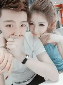 港风情侣头像一男一女情