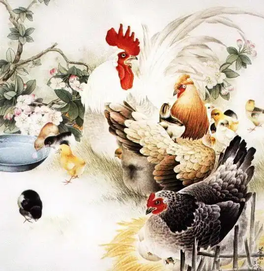吉中藏喜的大金鸡,运势扶摇直上,恭贺新禧