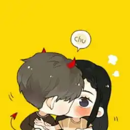 温暖甜蜜动漫情侣微信头像7