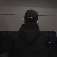 酷酷的个性男生背影头像高大帅气