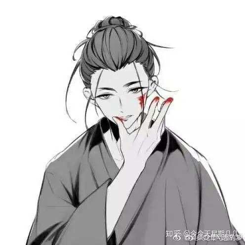 霸气拽高冷头像动漫