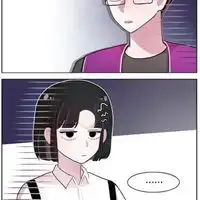 她讨厌我漫画情侣头像微信头像图片大全
