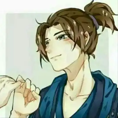 情侣头像一人一张像素风