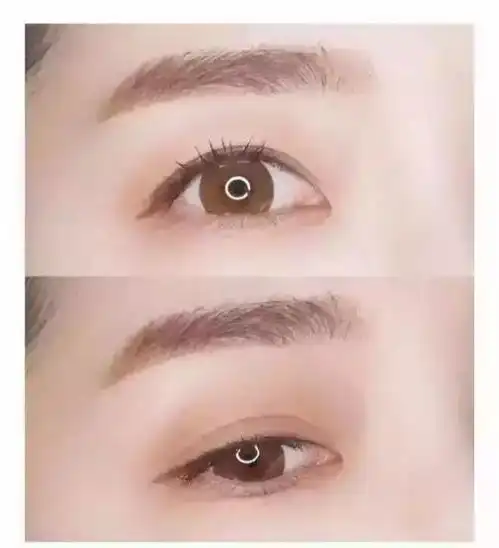 秋日妆容雾感摩卡小烟熏眼妆
