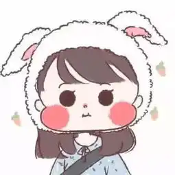 最近火了q萌情侣头像兔兔这么可爱,怎么可以吃兔兔