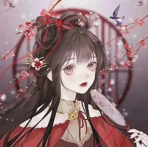 闺蜜古风头像一人一半