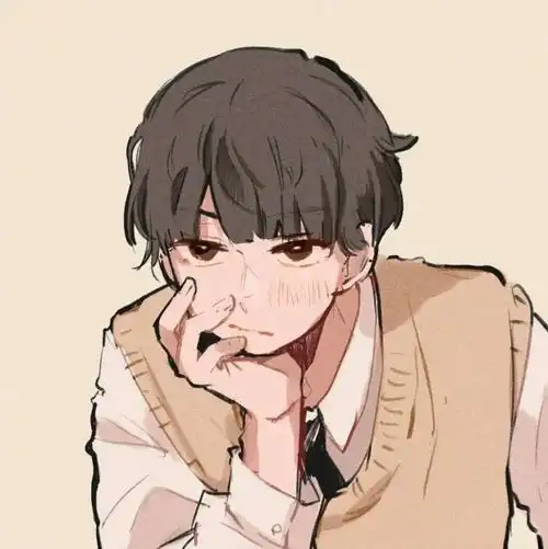 港风情侣头像一男一女情