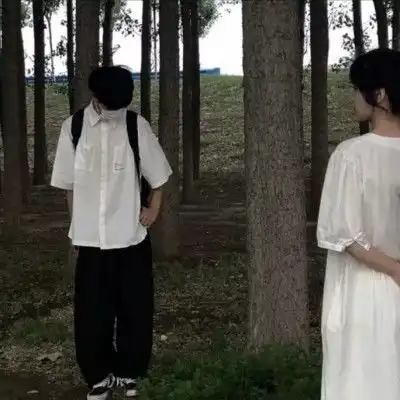 原宿风情侣头像潮崔胜贤