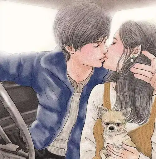 大尺度情侣漫画,每一张都让人脸红心跳