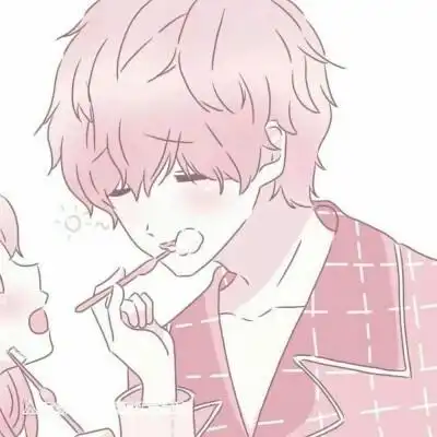 夕阳下的情侣头像一男一