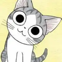 卡通黑白猫情侣头像猫人微信头像图片大全
