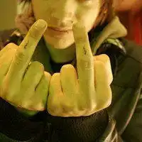 搞笑鄙视图片手势大全单人微信头像图片大全