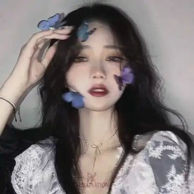 高级小众ins情侣头像白