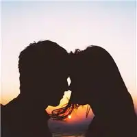 唯美意境情侣qq头像相处融洽浪漫的男女两人在一起的图片