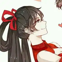 qq头像情侣唯美背影王者