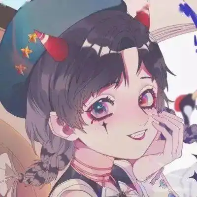 原宿风情侣头像潮动漫头