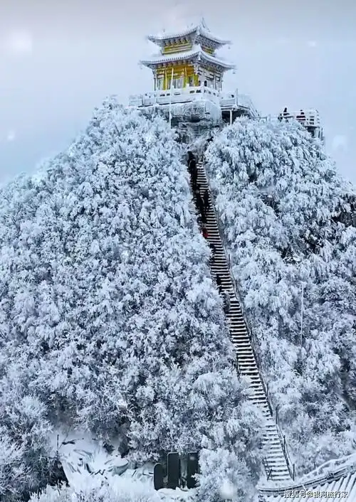 还在故宫看雪吗,洛阳有个地方,它比故宫还美