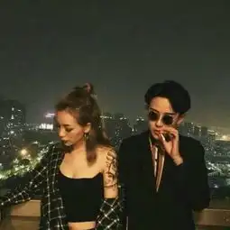 2018qq个性情侣头像一男一女霸气超拽拽只要是你我都认栽