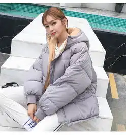 冬新品2018新款冬季棉袄韩版bf原宿风面包服ins棉服女短款宽松外套