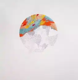 连画带绣,原来刺绣和铅笔画能结合得这么巧妙