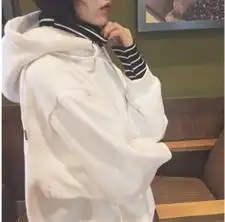 原宿风情侣头像潮卫衣加