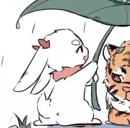 有没有这种可爱的动漫情头