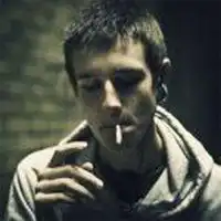 复古头像男抽烟沧桑