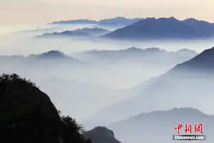 云中仙境河南老君山现平流云奇观