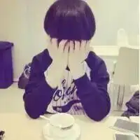 情侣头像可萌捂脸