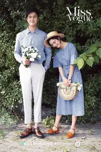 上海婚纱照这样穿情侣装才能甜蜜
