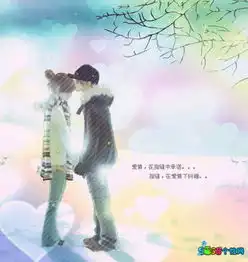 接吻头像情侣一式两张动