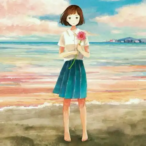 情侣头像森林甜美