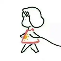 小女孩牵狗一左一右情侣头像跪求跪求