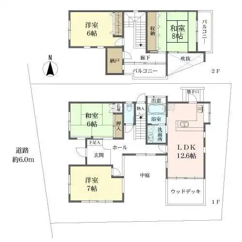 京都宝池公园附近自住用一户建