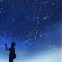 情侣头像动漫抖音星空抖音超火星空下的情侣头像