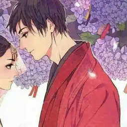 2018动漫卡通情侣头像一男一女古风唯美伸手怕出错不伸怕错过