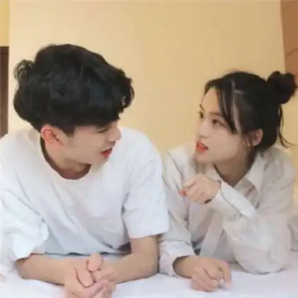 qq情侣头像一对,如果感动就了就好好珍惜