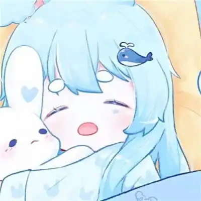 情侣头像一人一张像素风
