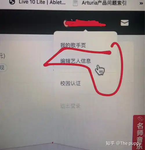 网易云音乐怎么修改歌手简介和主页背景