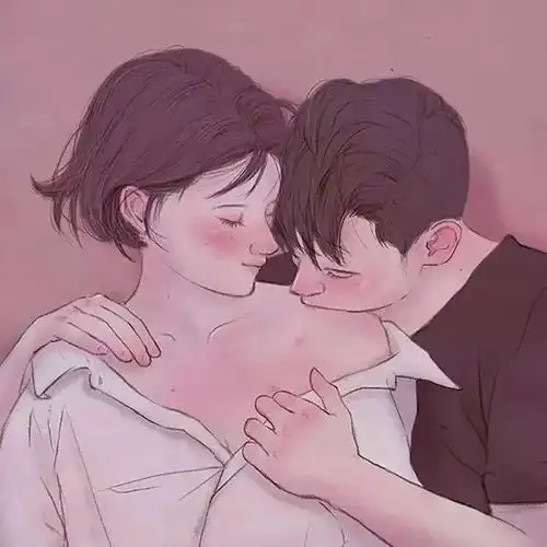 男生压女生污图情侣头像